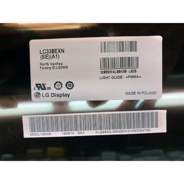 Pantalla LG LC320EXN. SE A1 - RECOMPONENTES